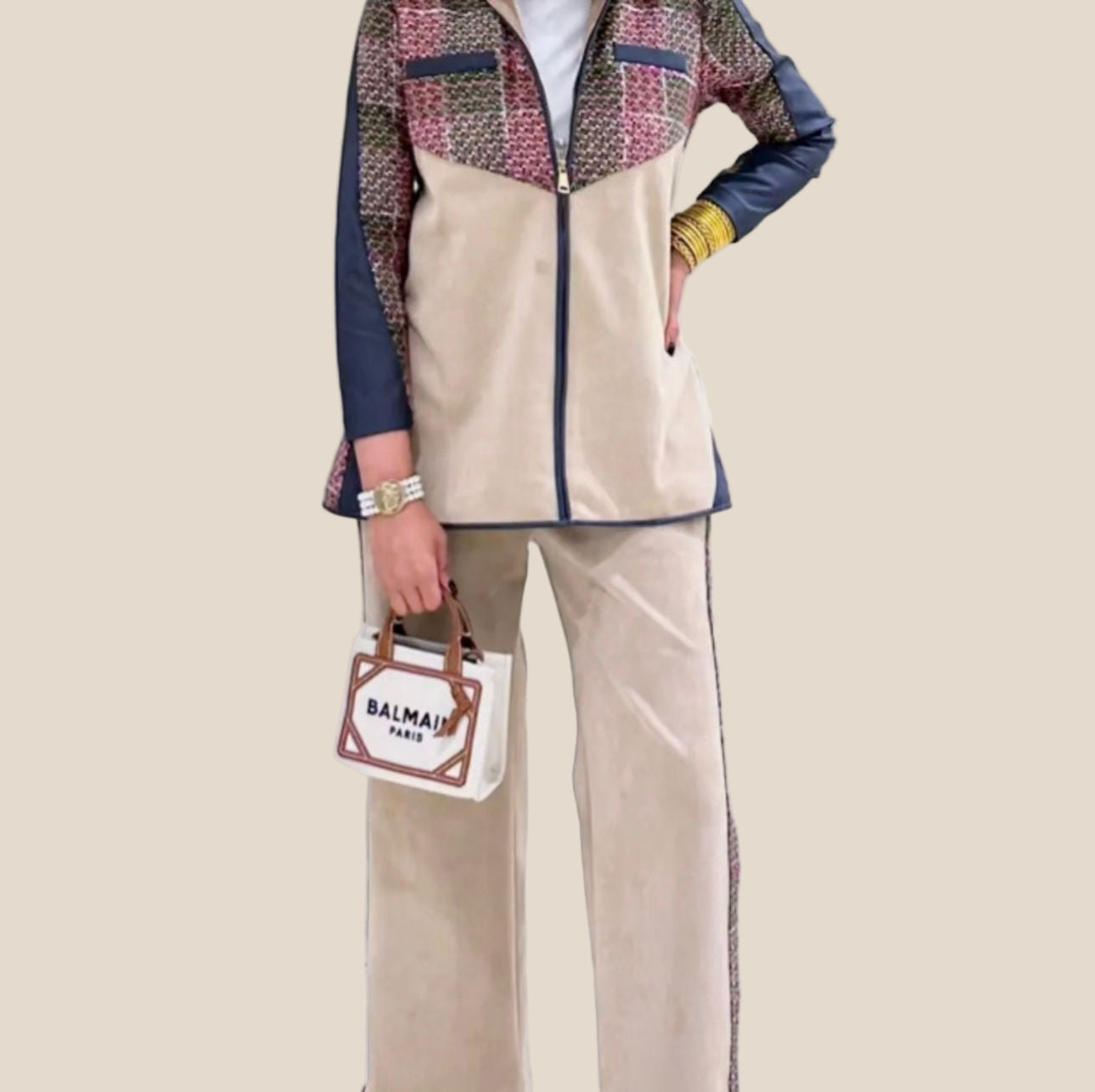 طقم كاروهات التويد