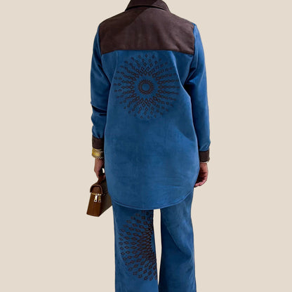 طقم لمسة الفخامة المخملية