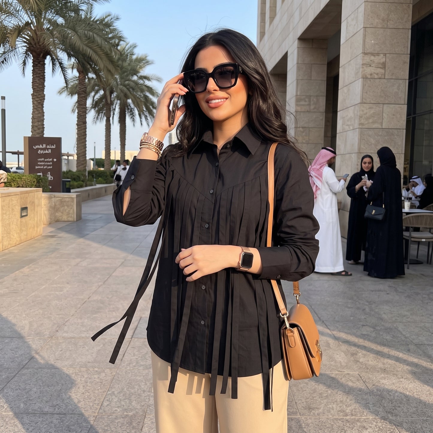 The Grace Pleated Shirt
