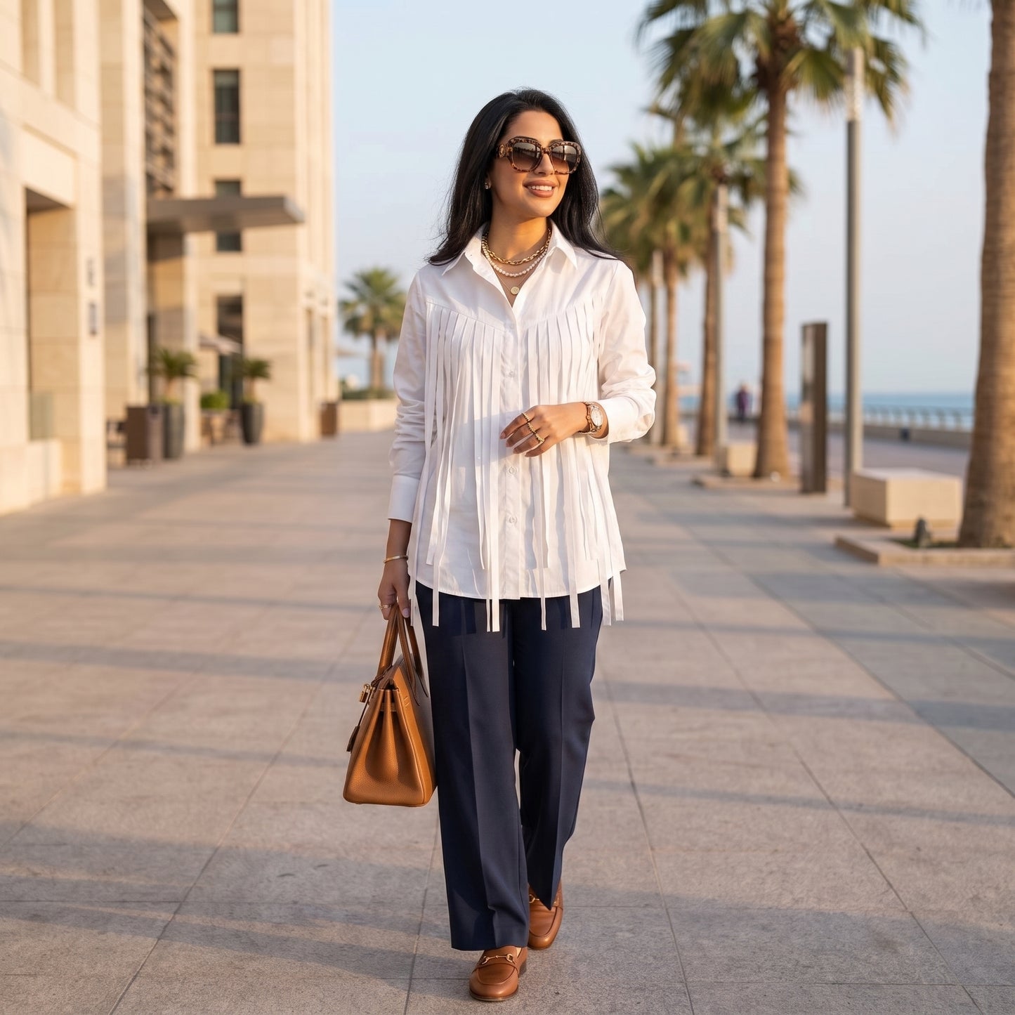 The Grace Pleated Shirt