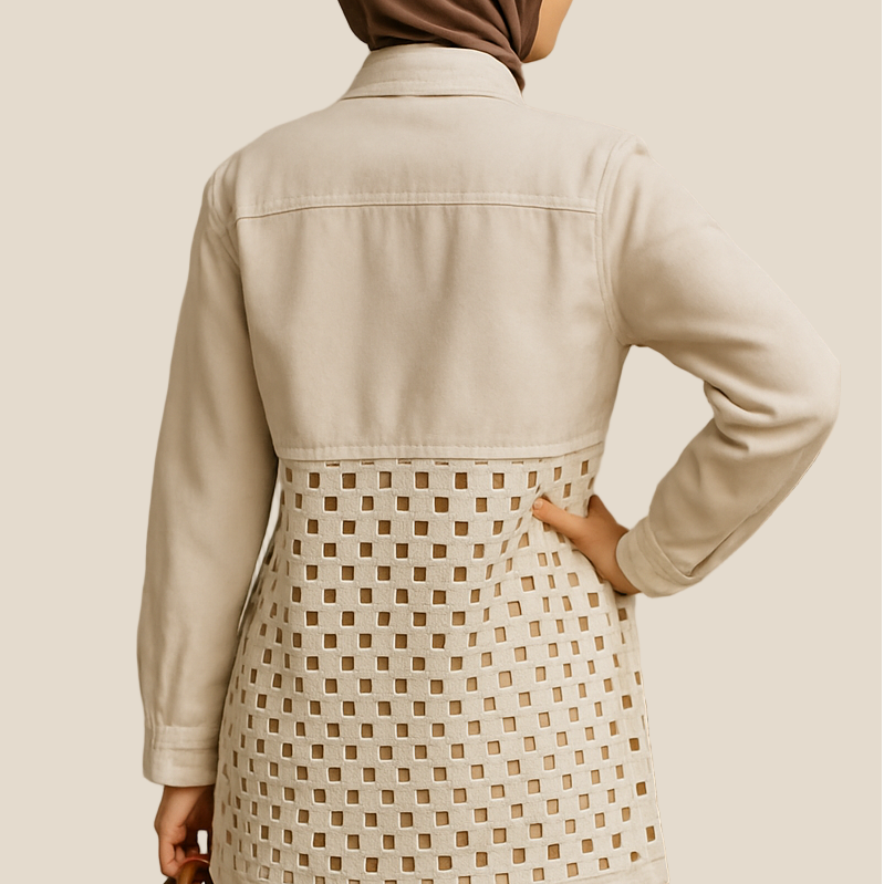 طقم الكاجوال  بتفاصيل عصرية