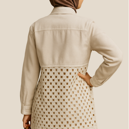 طقم الكاجوال  بتفاصيل عصرية