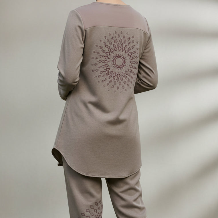 طقم لمسة الفخامة المخملية