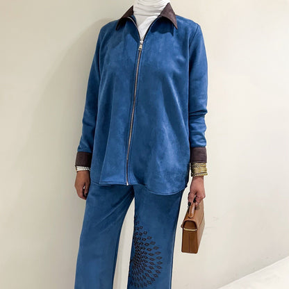 طقم لمسة الفخامة المخملية